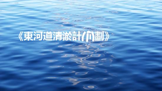 《東河道清淤計(jì)劃》：科學(xué)規(guī)劃，精準(zhǔn)施工，確保清淤效果，提高防洪能力。